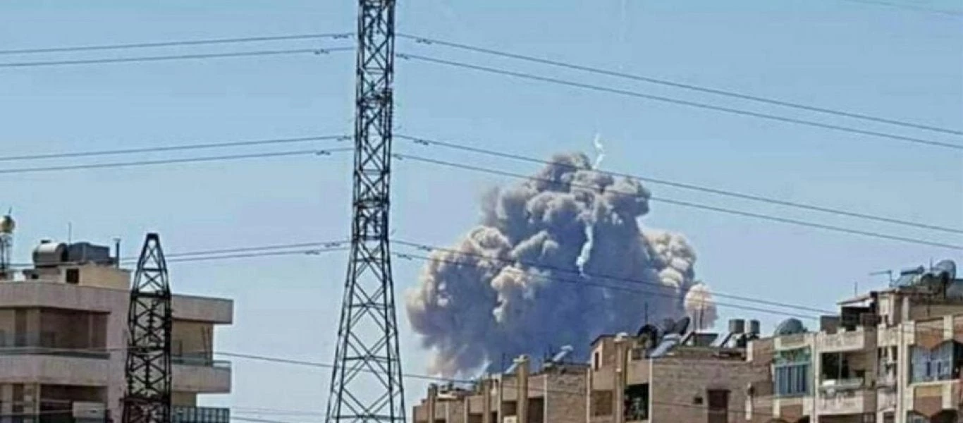 Νέα κλιμάκωση στην περιοχή: Επίθεση με πυραύλους στο στρατιωτικό αεροδρόμιο της Χάμα στη Συρία